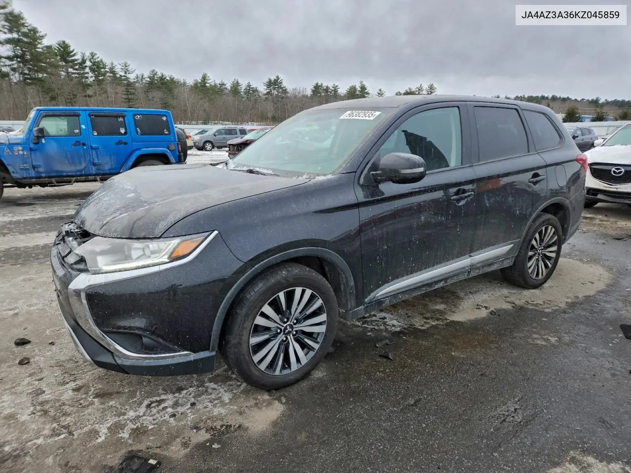 JA4AZ3A36KZ045859 2019 Mitsubishi Outlander Se