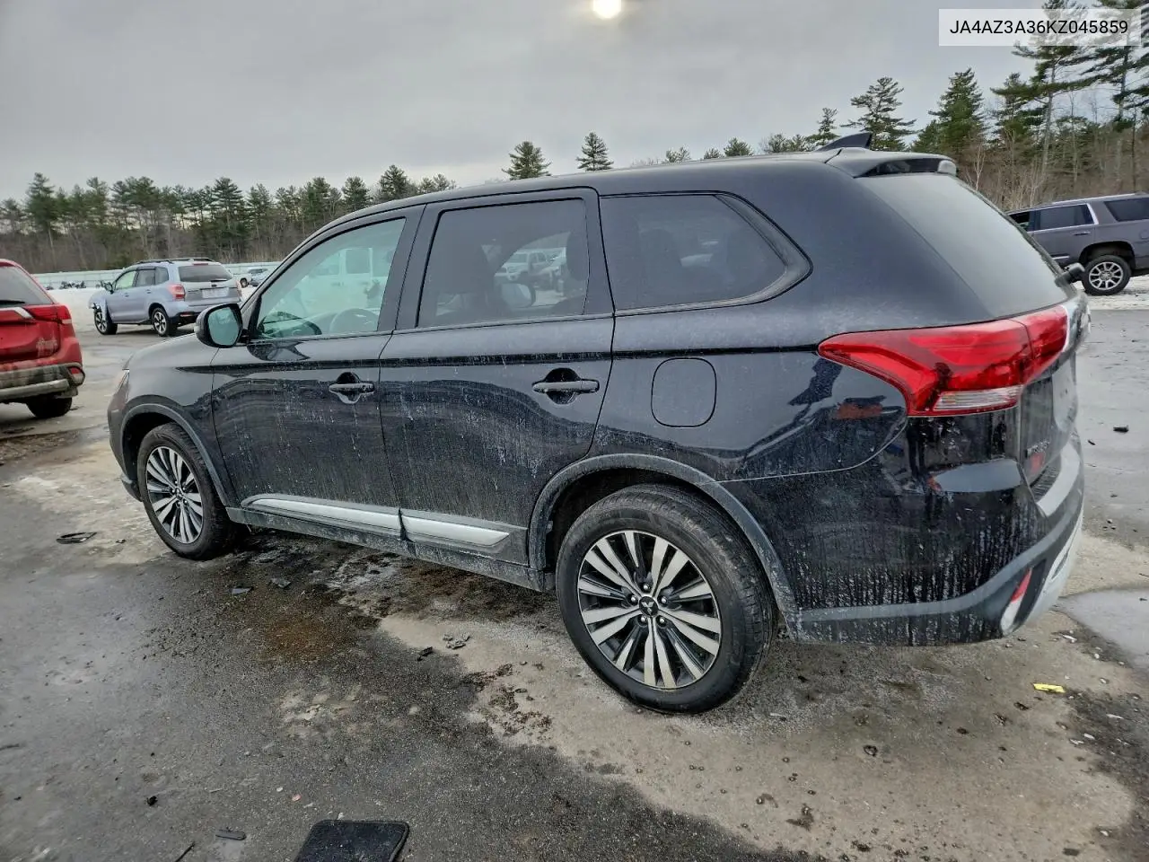 JA4AZ3A36KZ045859 2019 Mitsubishi Outlander Se