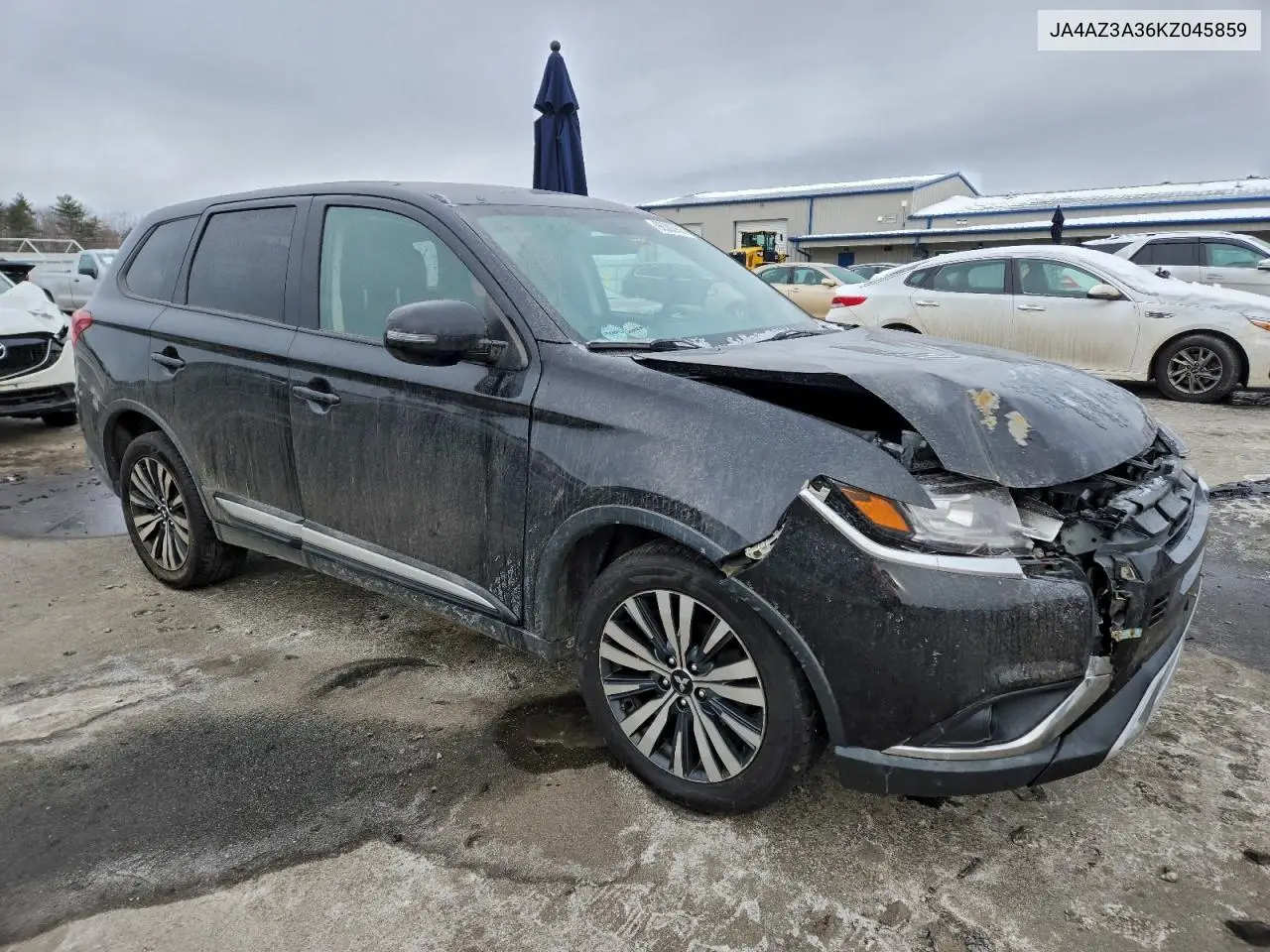 JA4AZ3A36KZ045859 2019 Mitsubishi Outlander Se