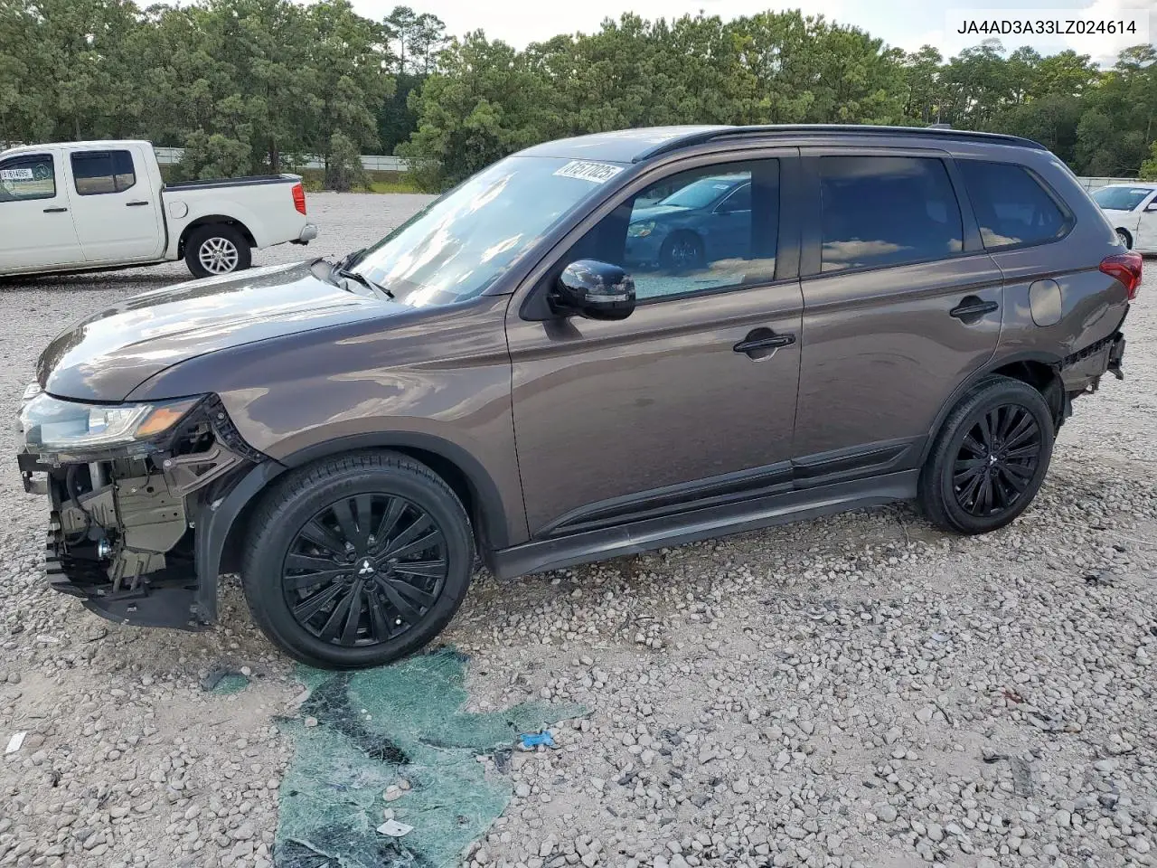 JA4AD3A33LZ024614 2020 Mitsubishi Outlander Se