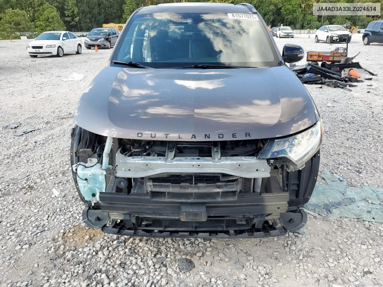 JA4AD3A33LZ024614 2020 Mitsubishi Outlander Se