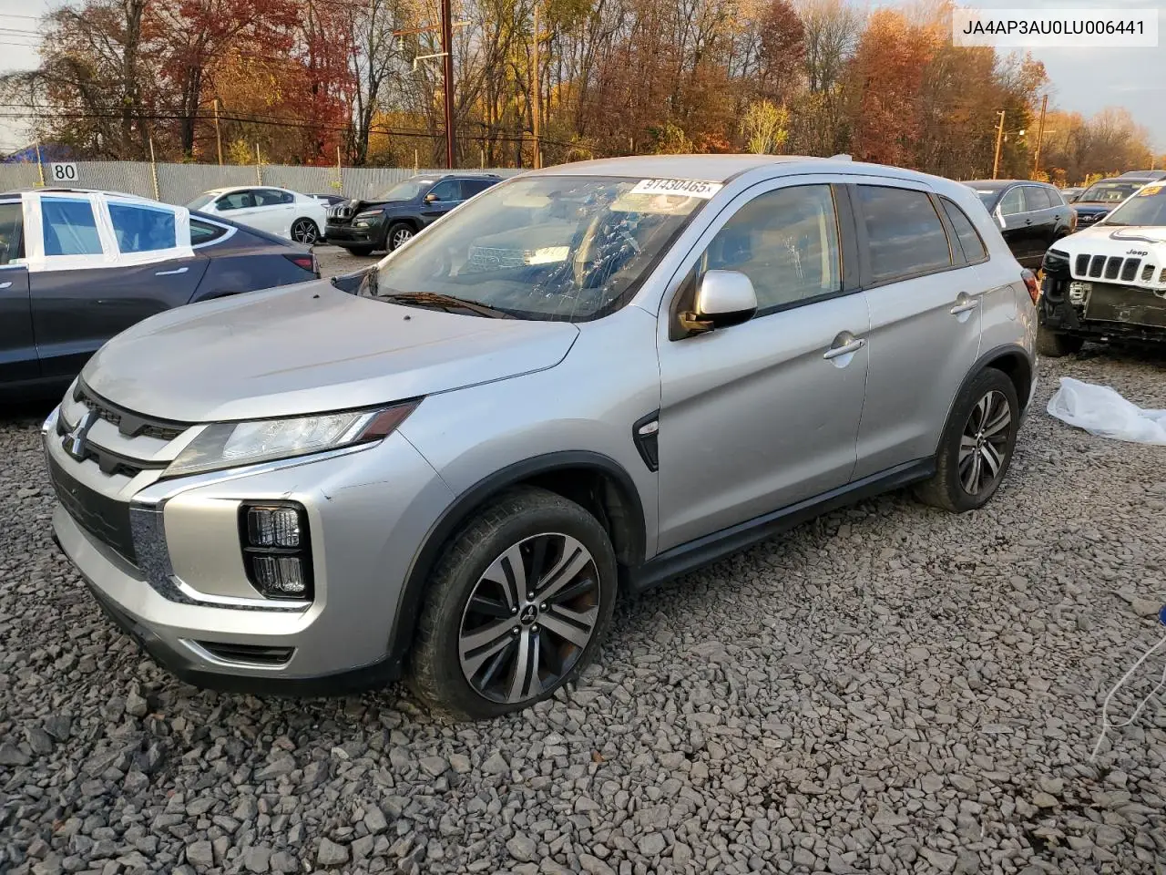 JA4AP3AU0LU006441 2020 Mitsubishi Outlander Sport Es