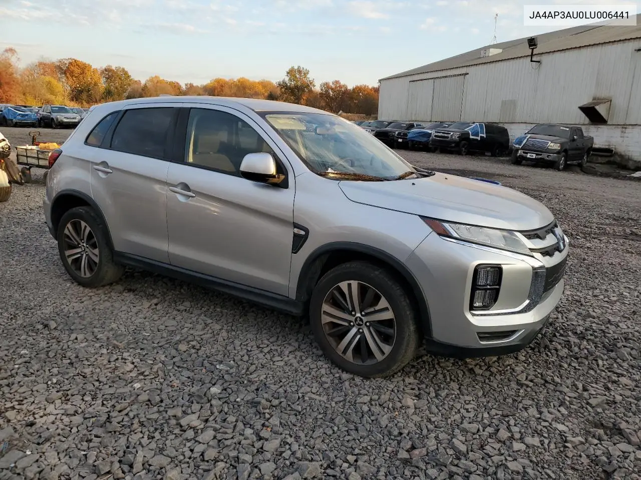 JA4AP3AU0LU006441 2020 Mitsubishi Outlander Sport Es