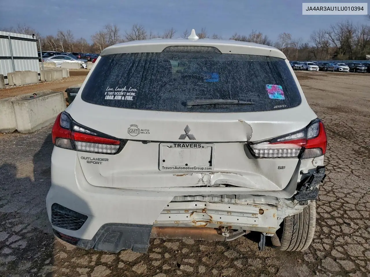JA4AR3AU1LU010394 2020 Mitsubishi Outlander Sport Es