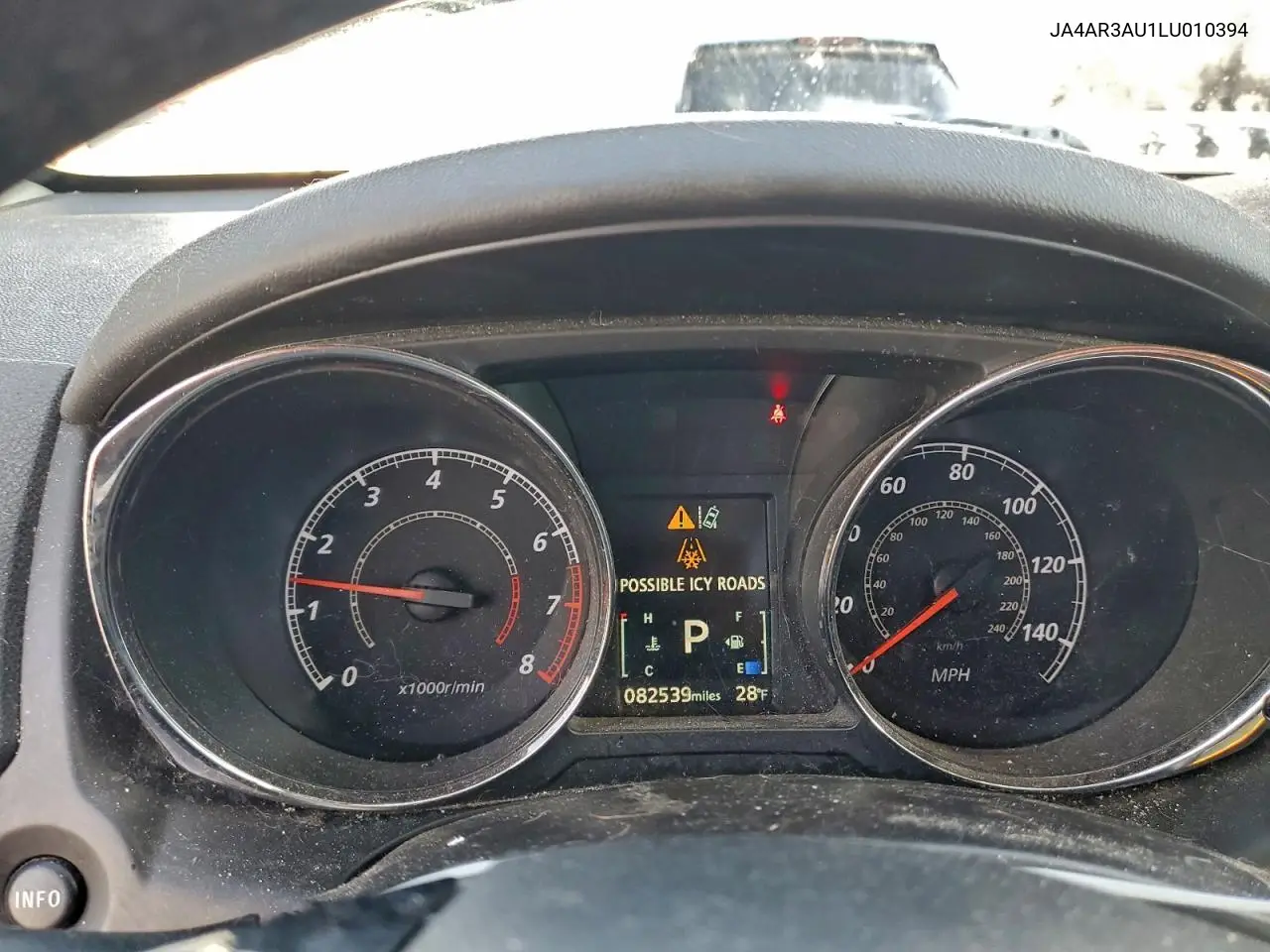 JA4AR3AU1LU010394 2020 Mitsubishi Outlander Sport Es