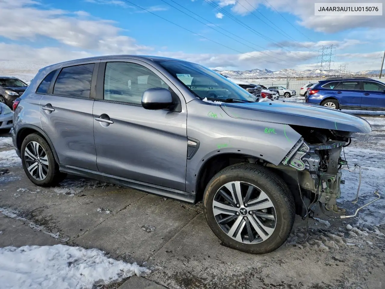 JA4AR3AU1LU015076 2020 Mitsubishi Outlander Sport Es