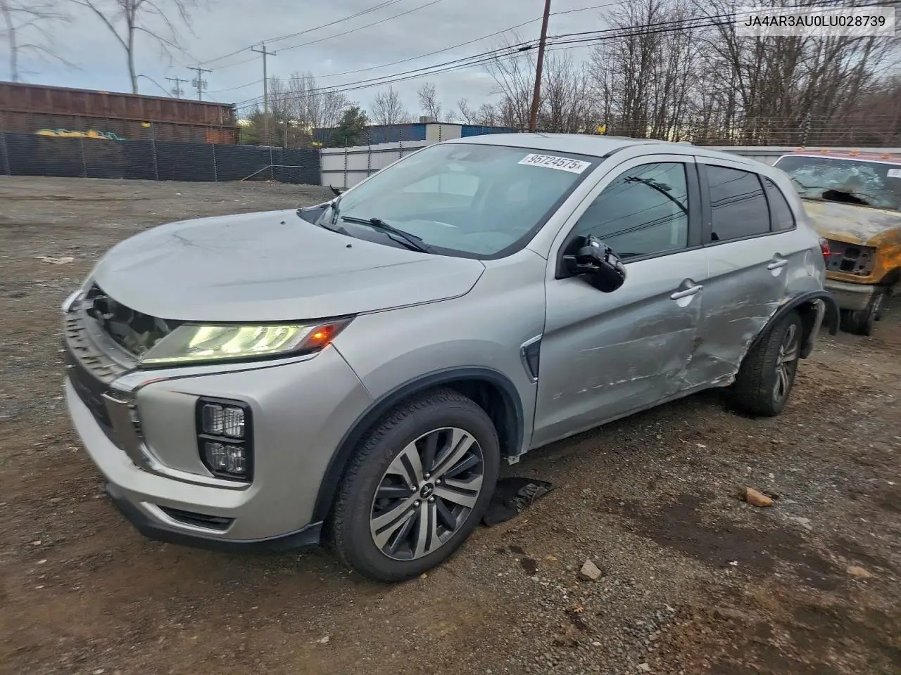 JA4AR3AU0LU028739 2020 Mitsubishi Outlander Sport Es