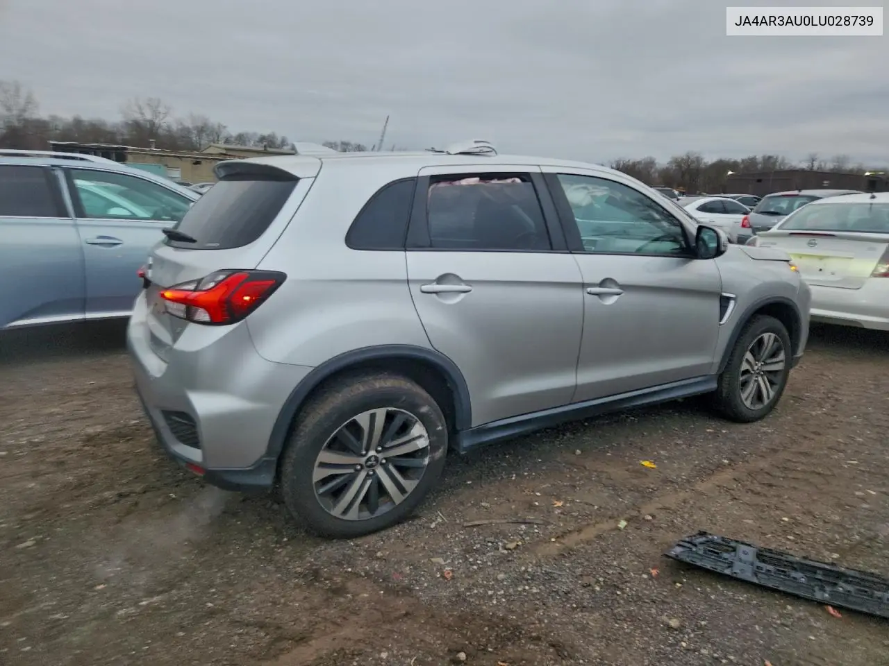 JA4AR3AU0LU028739 2020 Mitsubishi Outlander Sport Es
