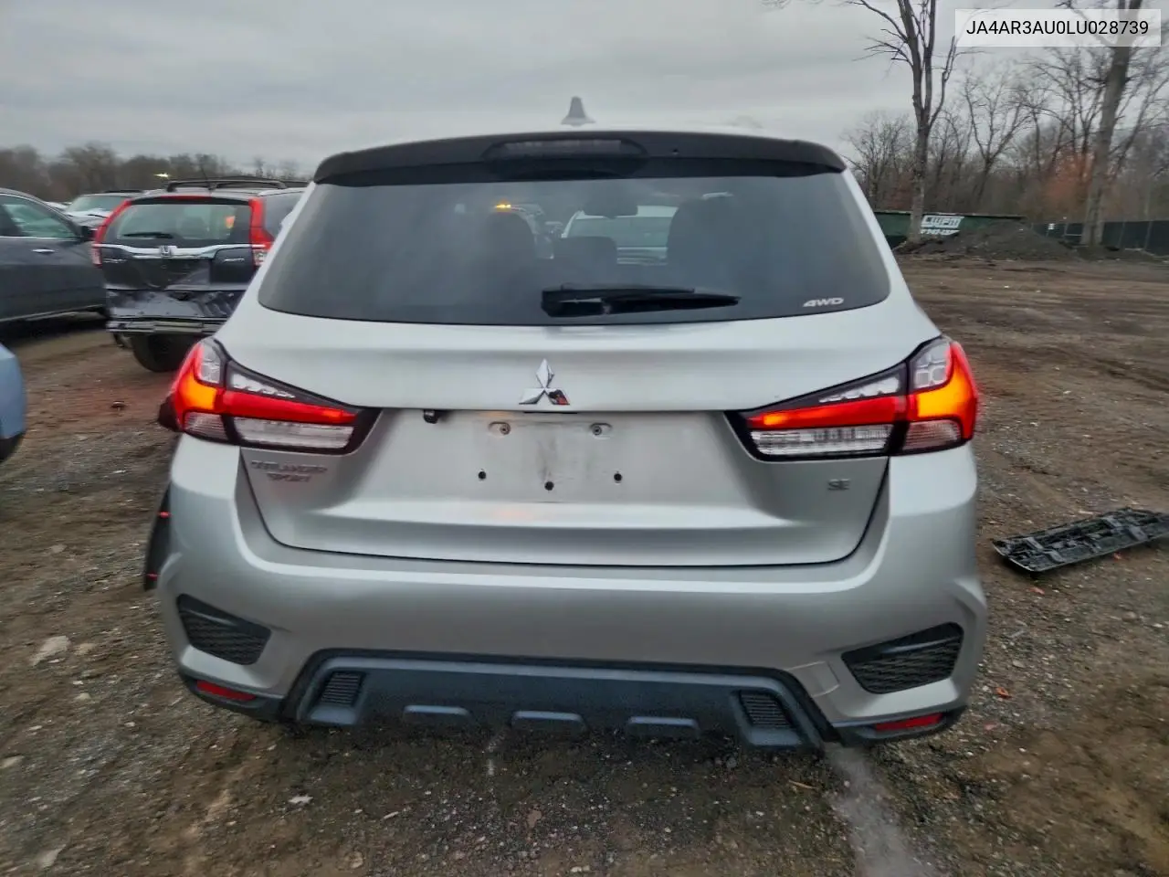 JA4AR3AU0LU028739 2020 Mitsubishi Outlander Sport Es