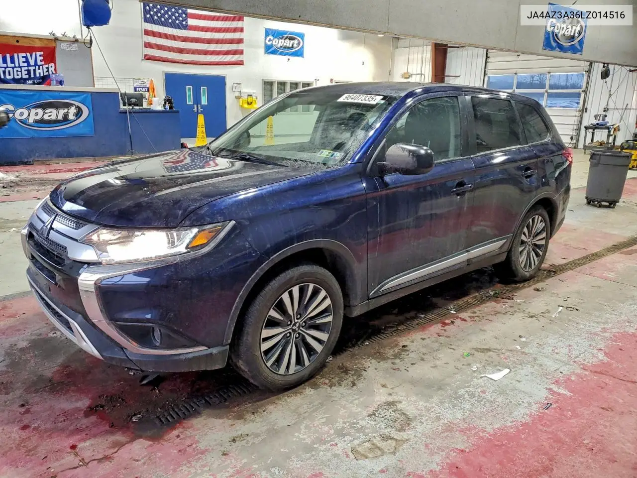 JA4AZ3A36LZ014516 2020 Mitsubishi Outlander Se