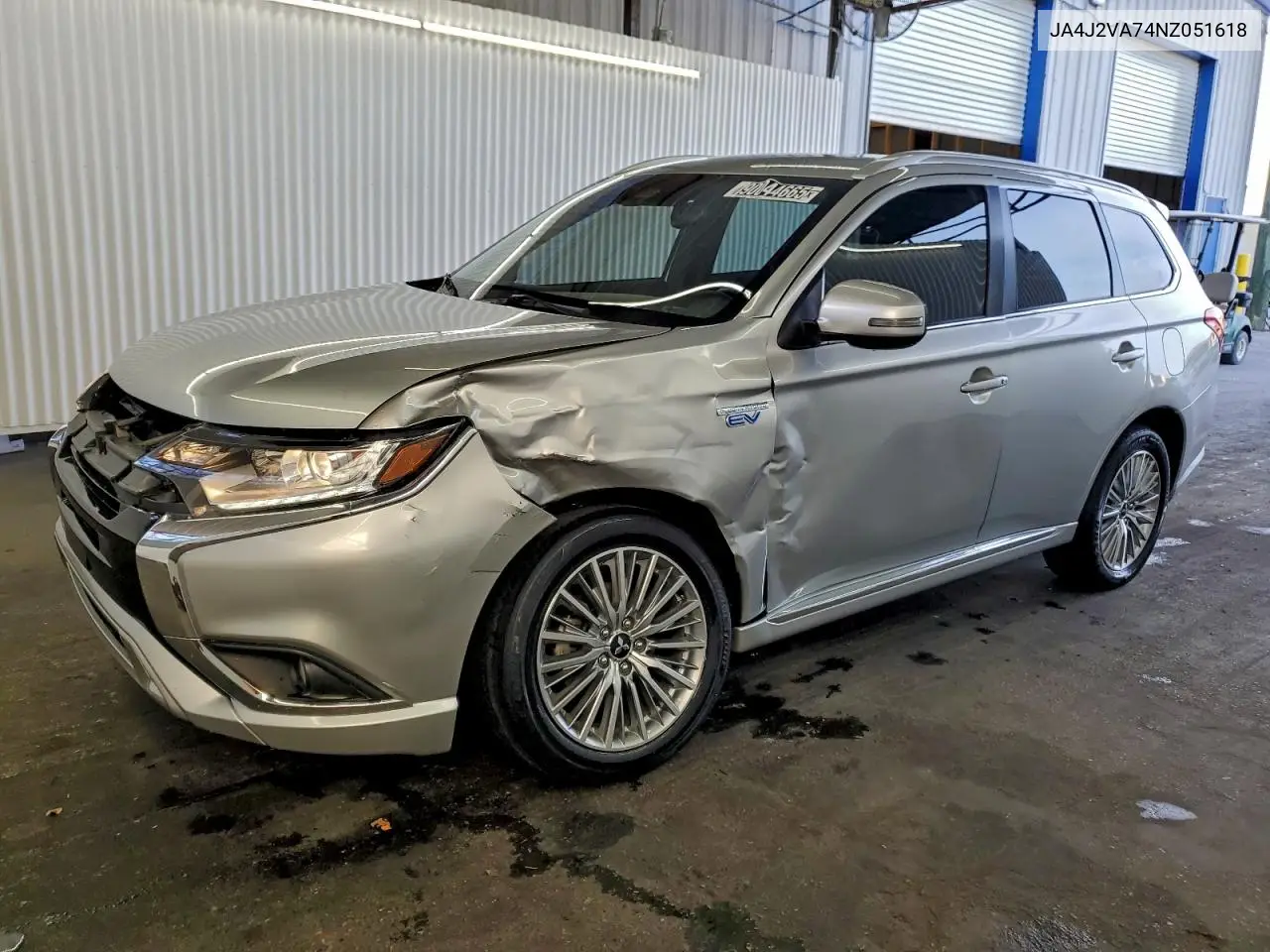 JA4J2VA74NZ051618 2022 Mitsubishi Outlander Sel