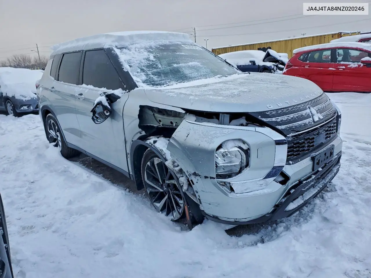 JA4J4TA84NZ020246 2022 Mitsubishi Outlander Es