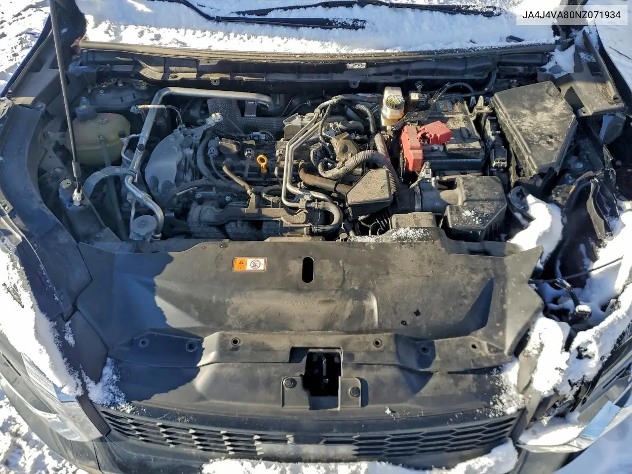 JA4J4VA80NZ071934 2022 Mitsubishi Outlander Sel