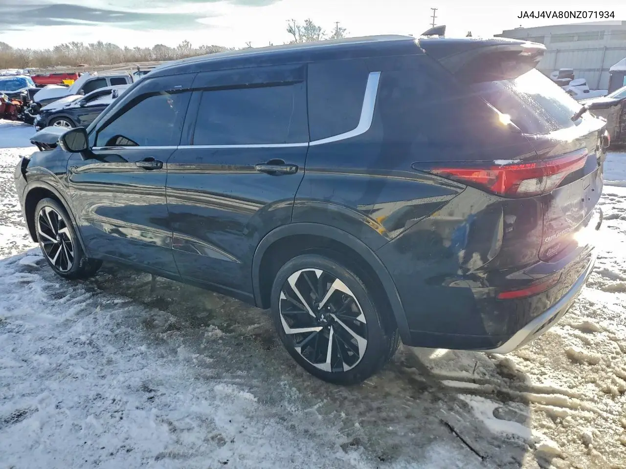 JA4J4VA80NZ071934 2022 Mitsubishi Outlander Sel