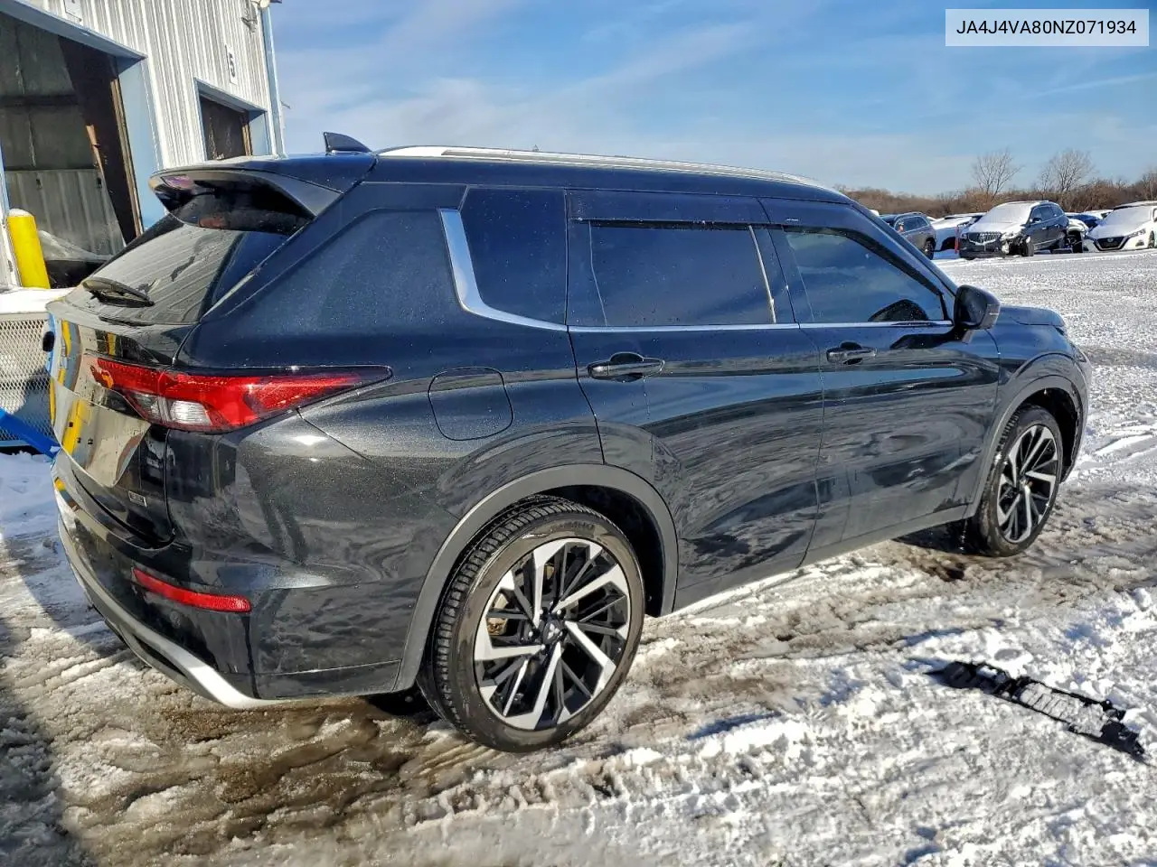 JA4J4VA80NZ071934 2022 Mitsubishi Outlander Sel