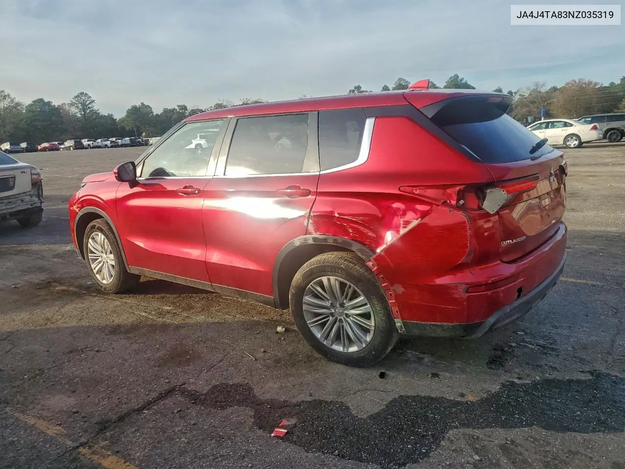 JA4J4TA83NZ035319 2022 Mitsubishi Outlander Es