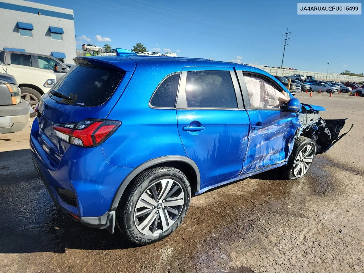 JA4ARUAU2PU015499 2023 Mitsubishi Outlander Sport S/Se