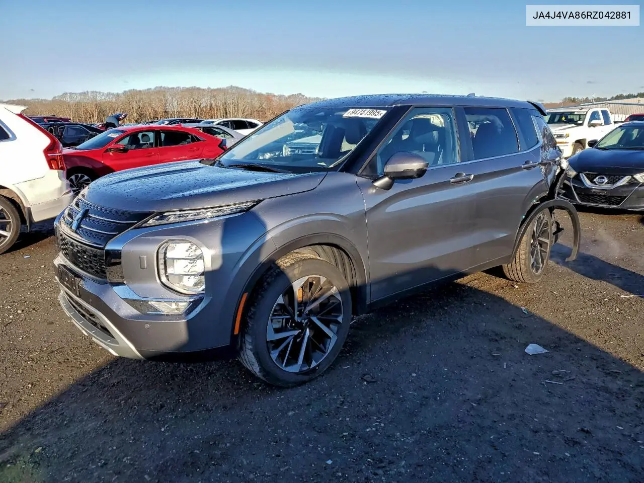 JA4J4VA86RZ042881 2024 Mitsubishi Outlander Se