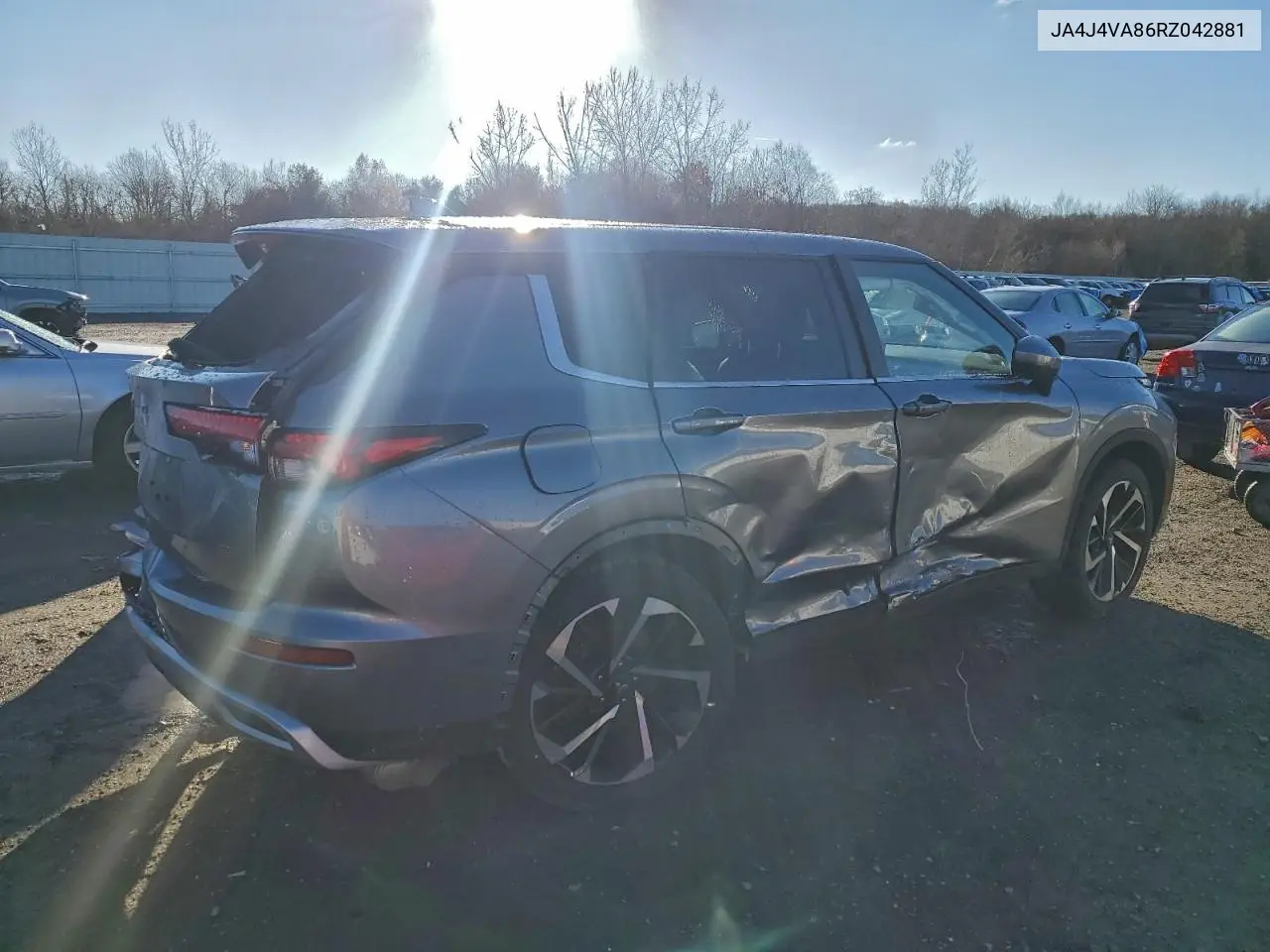 JA4J4VA86RZ042881 2024 Mitsubishi Outlander Se