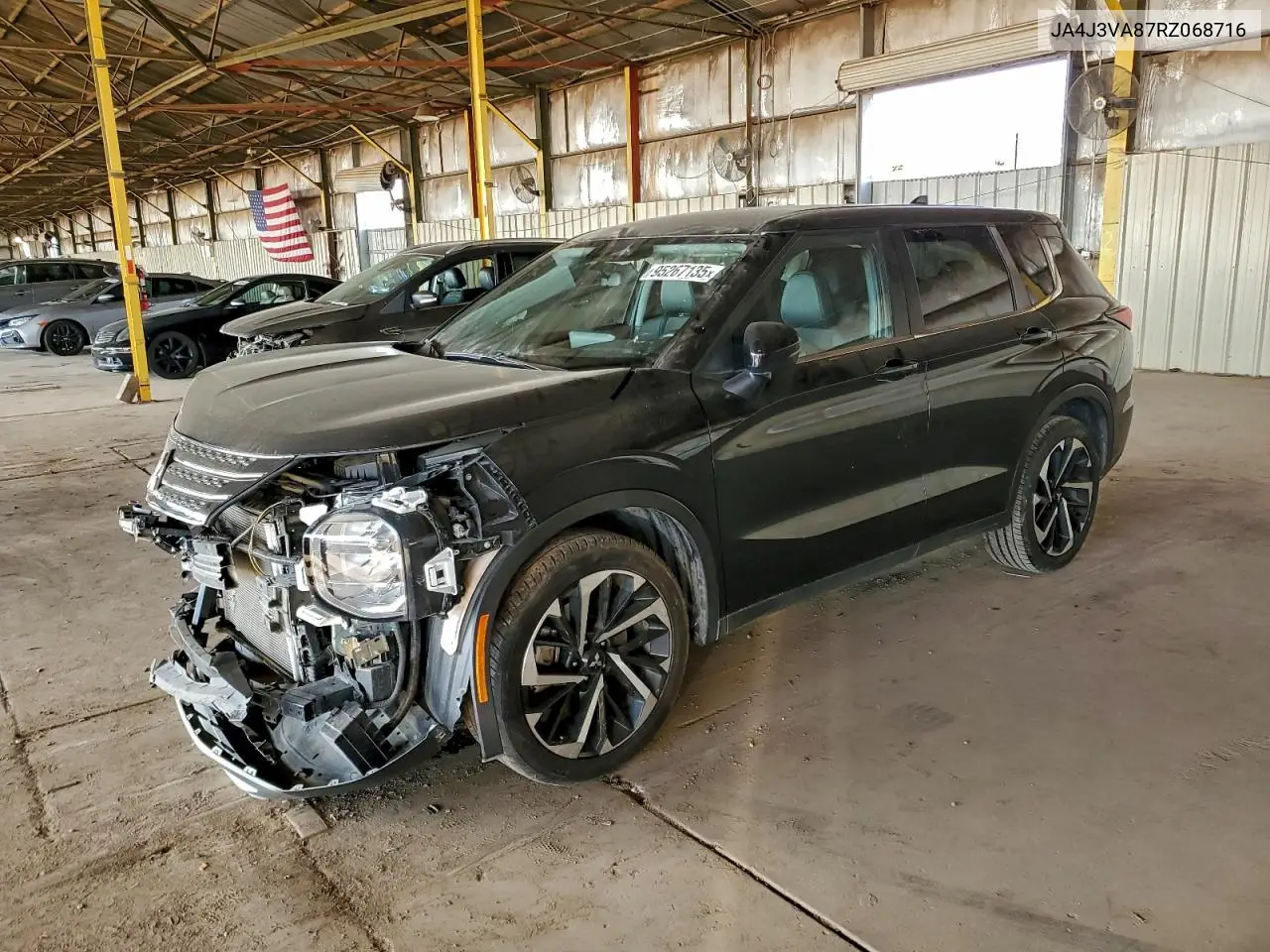 JA4J3VA87RZ068716 2024 Mitsubishi Outlander Se
