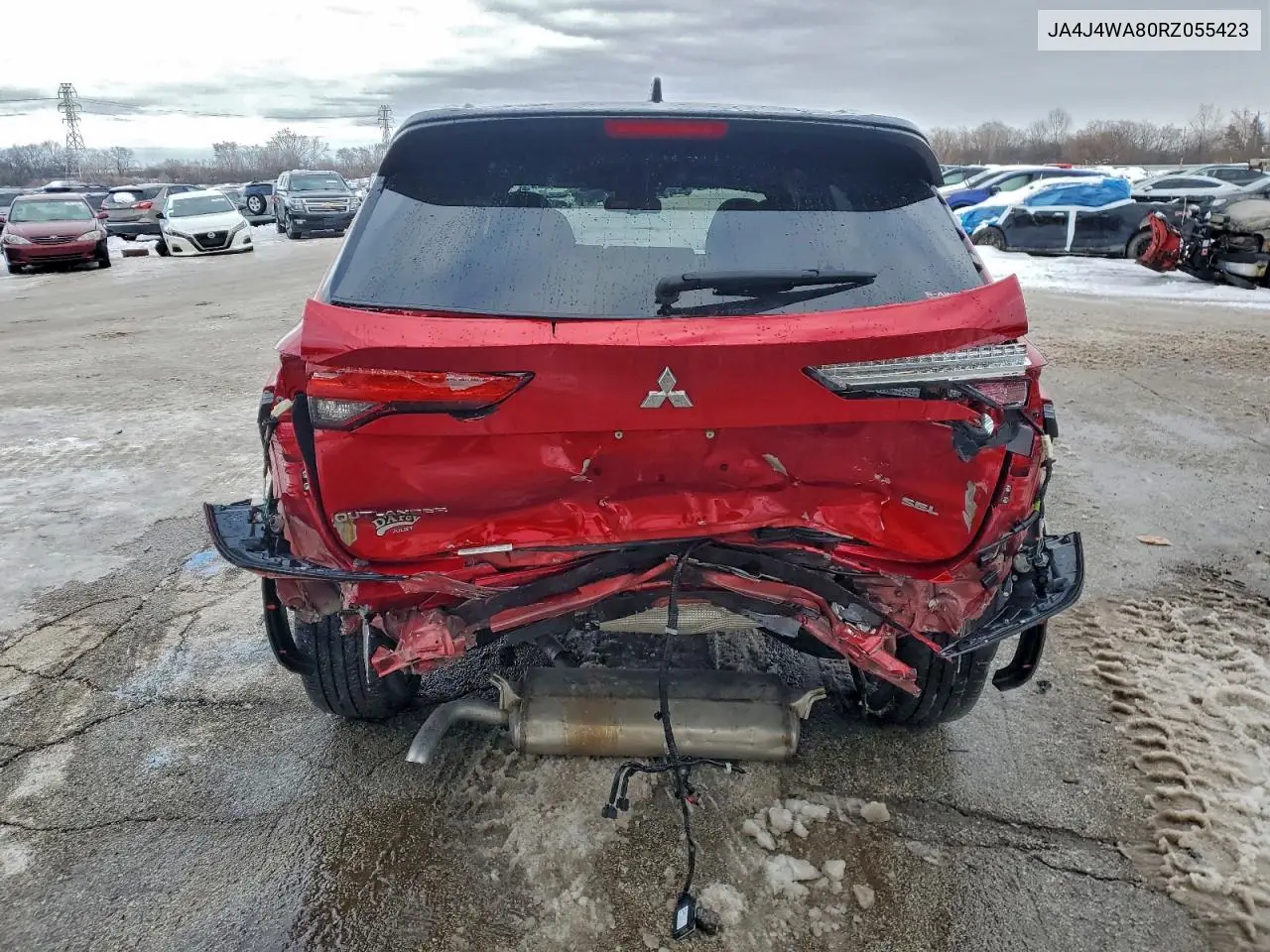 JA4J4WA80RZ055423 2024 Mitsubishi Outlander Sel