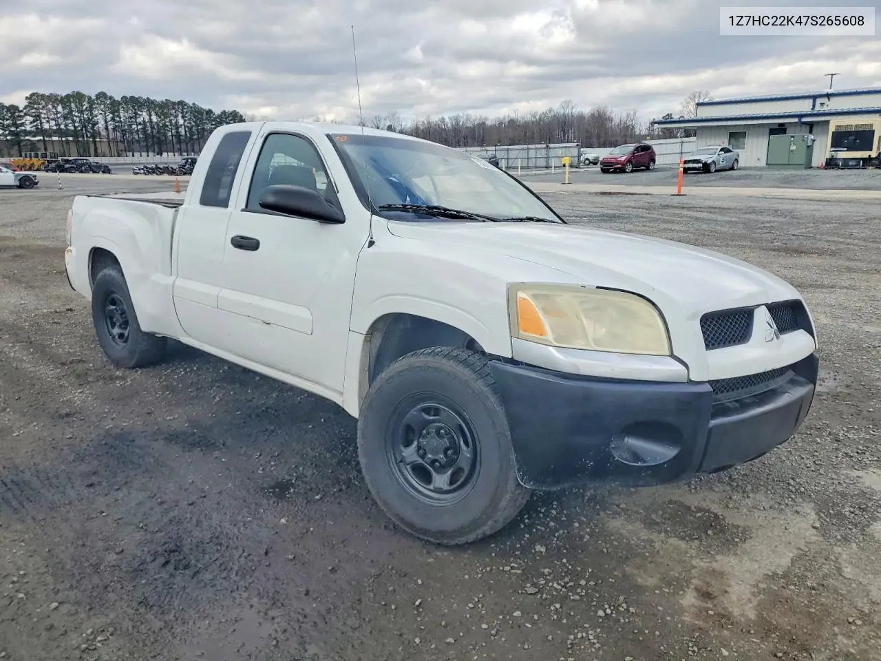 2007 Mitsubishi Raider Ls VIN: 1Z7HC22K47S265608 Lot: 73946875