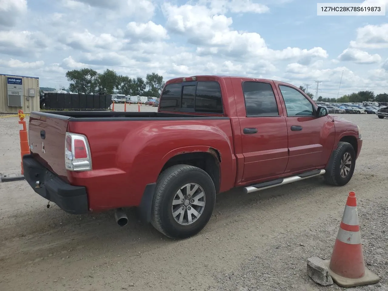 1Z7HC28K78S619873 2008 Mitsubishi Raider Ls