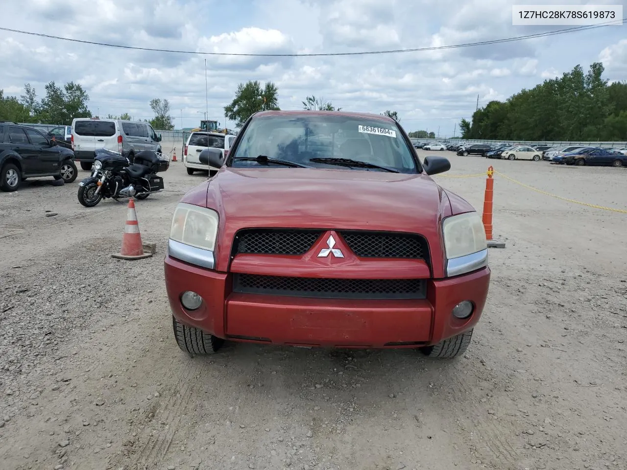 1Z7HC28K78S619873 2008 Mitsubishi Raider Ls