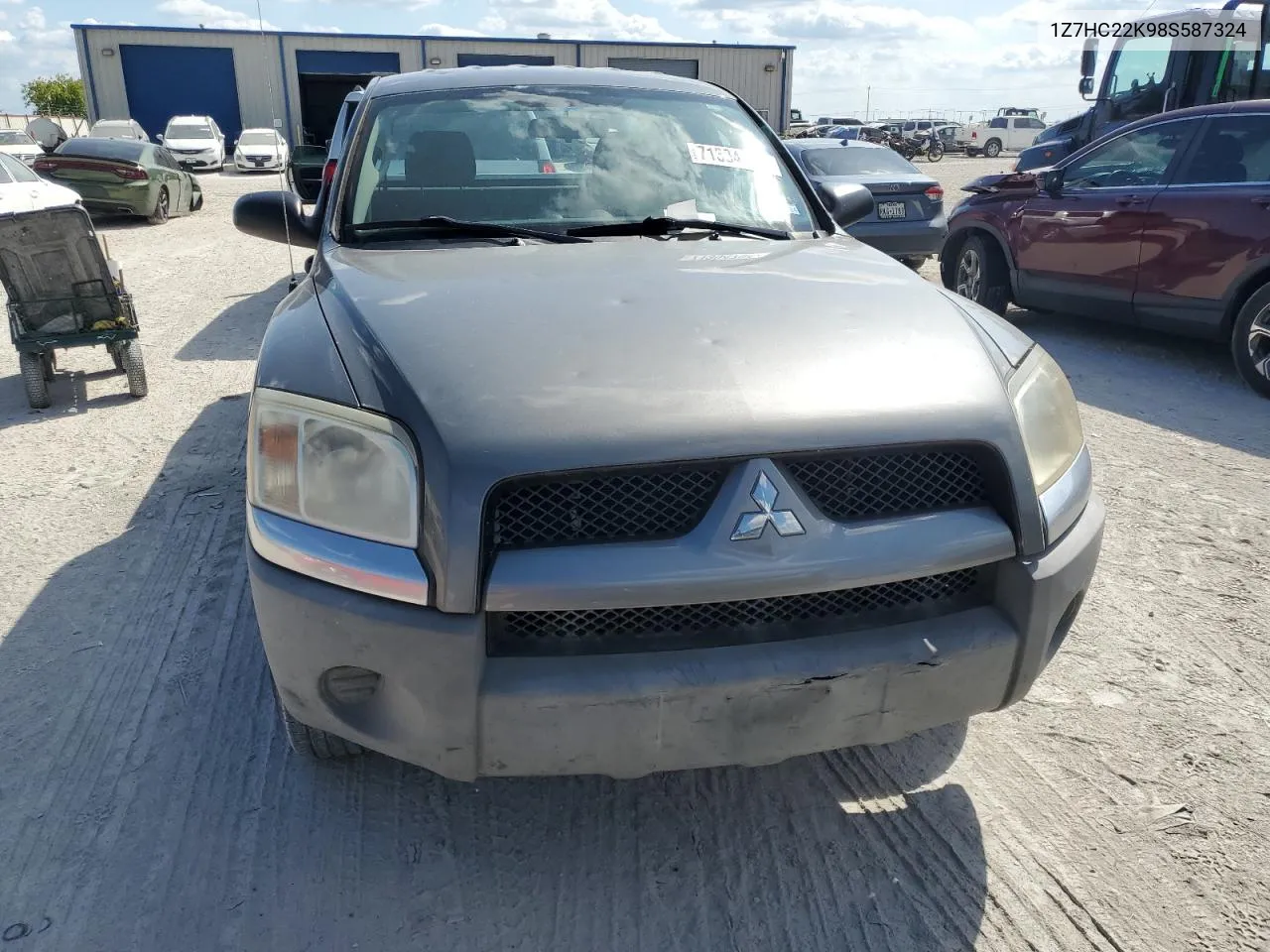 1Z7HC22K98S587324 2008 Mitsubishi Raider Ls