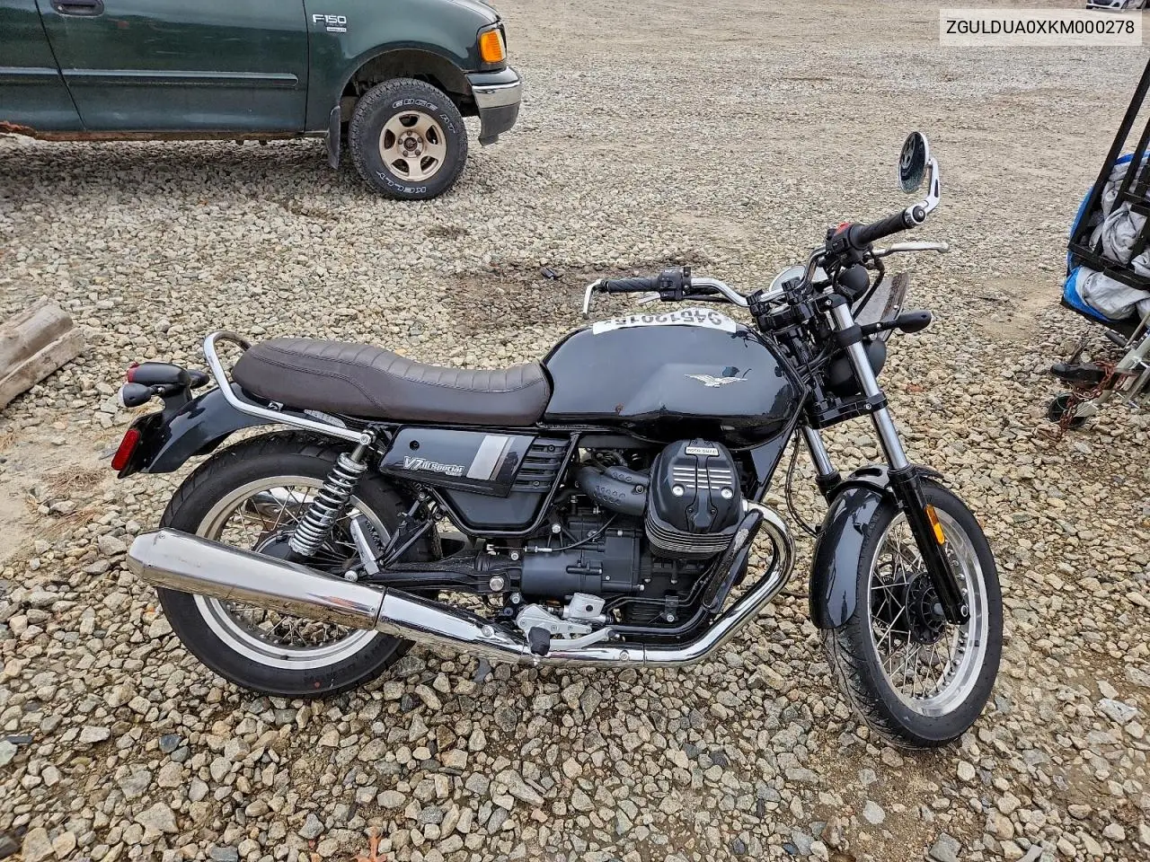ZGULDUA0XKM000278 2019 Moto Guzzi V7 Ii Spec
