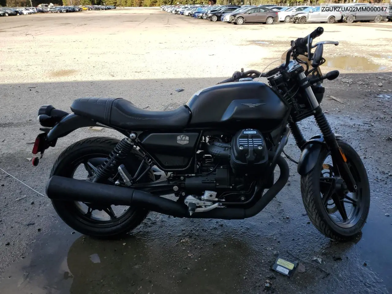 ZGUKZUA02MM000047 2021 Moto Guzzi V7 Stone