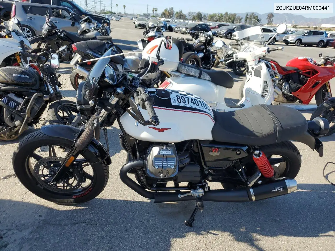 ZGUKZUE04RM000441 2024 Moto Guzzi V7 Special Edition