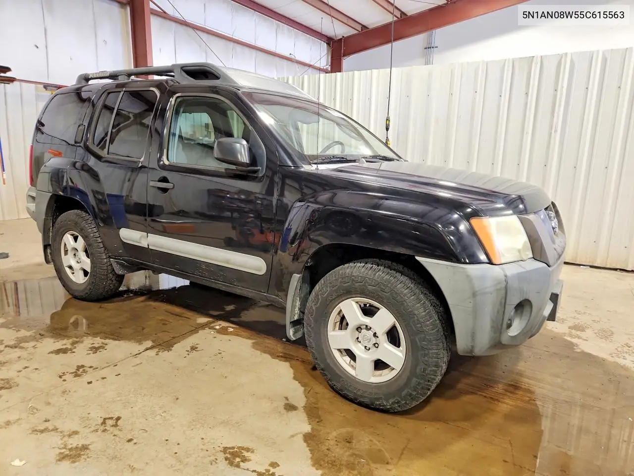 2005 Nissan Xterra S VIN: 5N1AN08W55C615563 Lot: 56225156