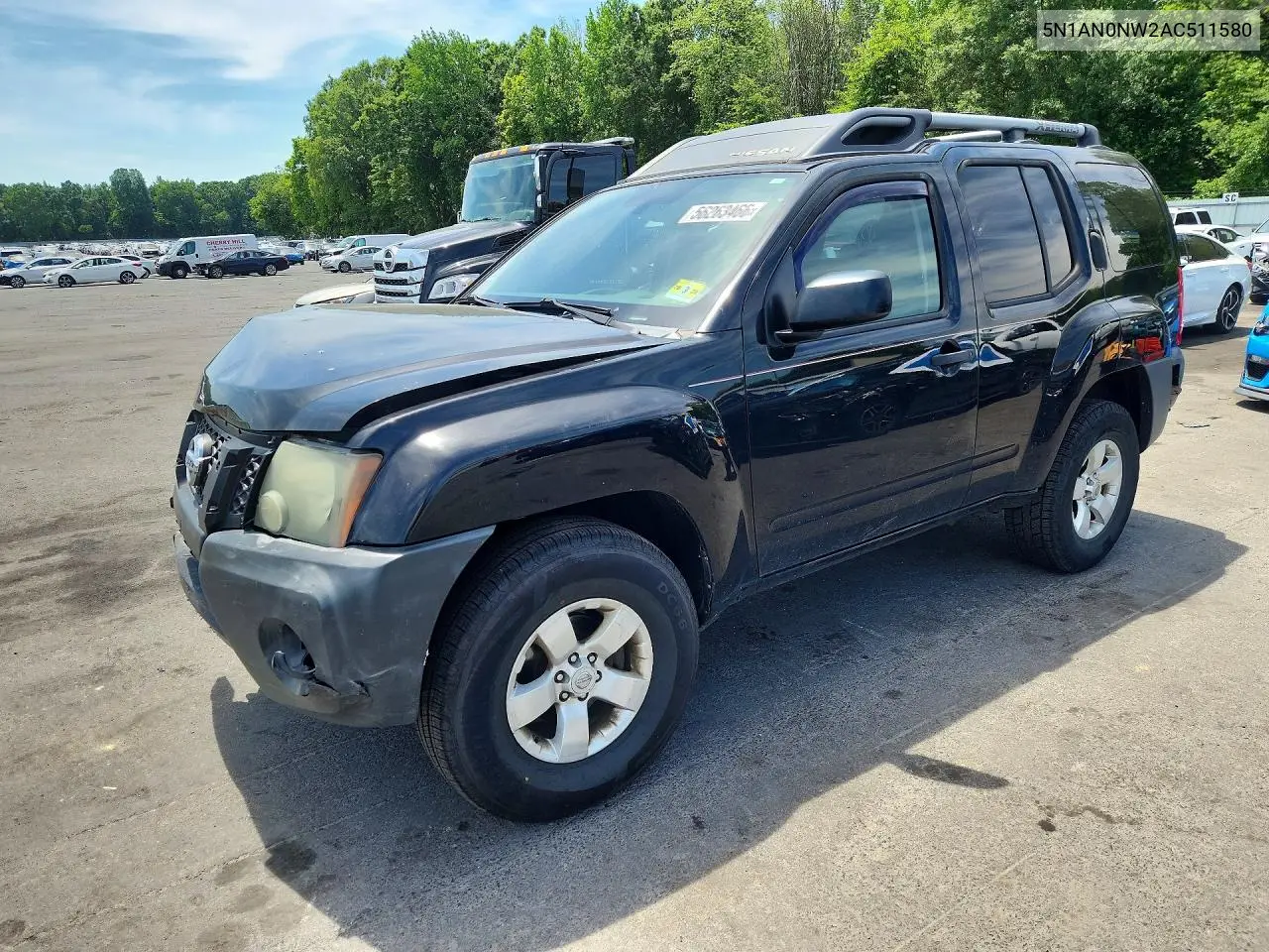 2010 Nissan Xterra X VIN: 5N1AN0NW2AC511580 Lot: 56263466