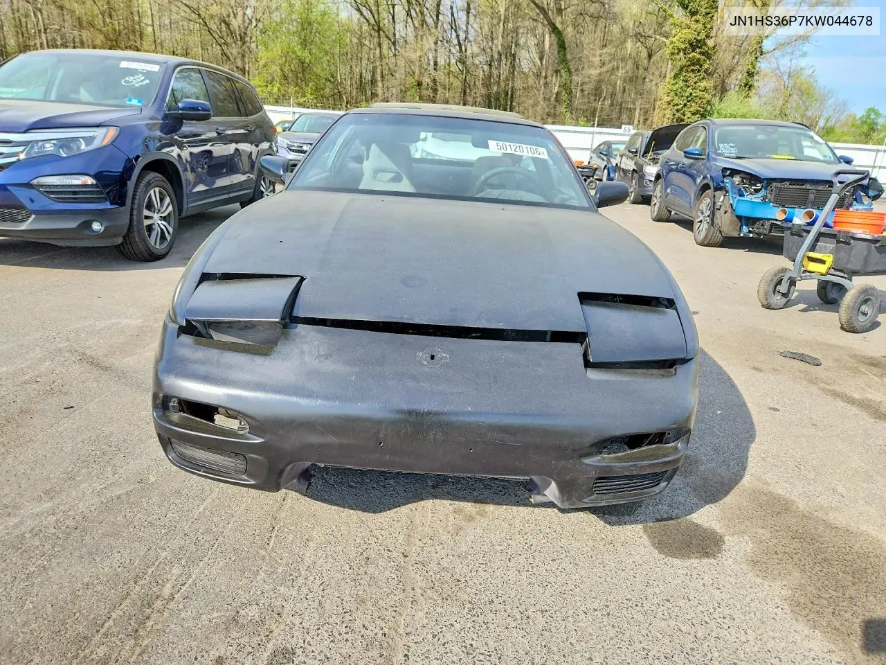 1990 Nissan 240Sx VIN: JN1HS36P7KW044678 Lot: 50120106