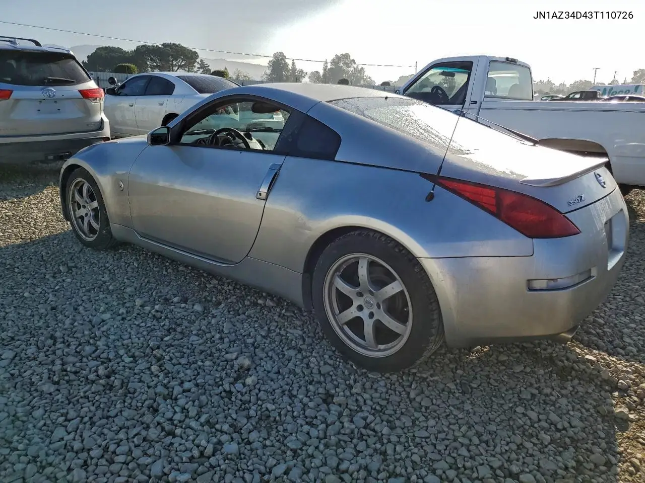 JN1AZ34D43T110726 2003 Nissan 350Z Coupe