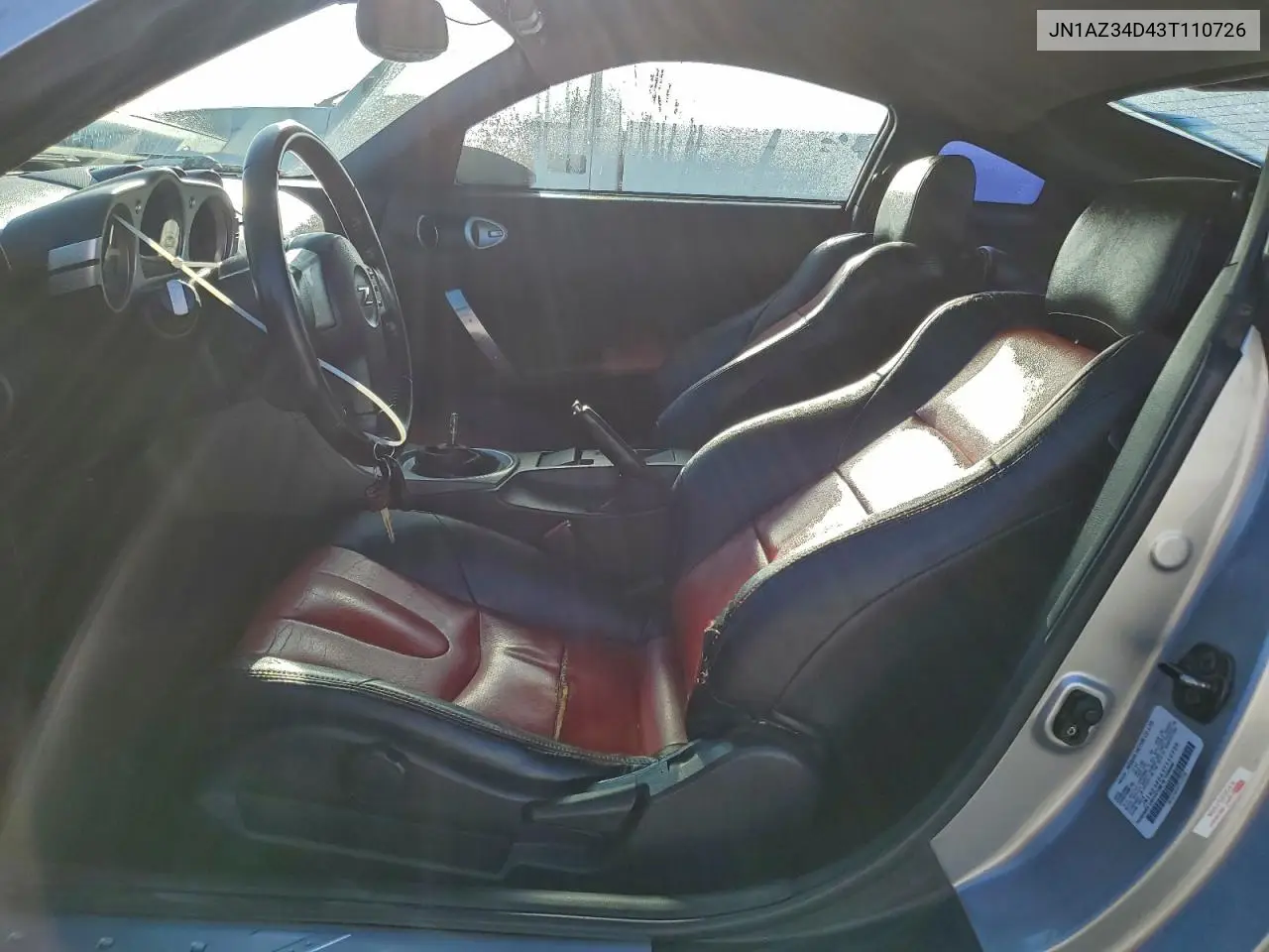 JN1AZ34D43T110726 2003 Nissan 350Z Coupe