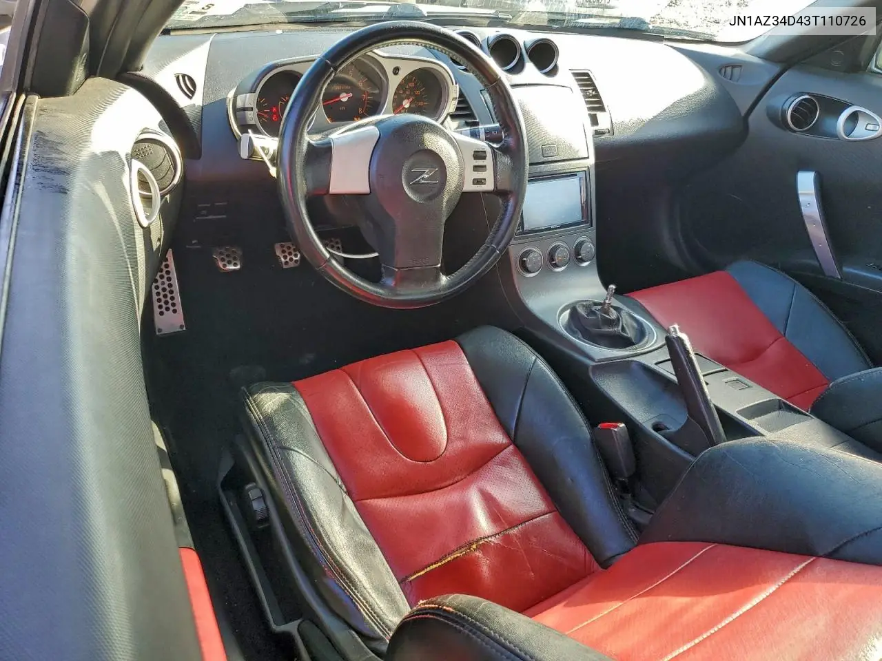 JN1AZ34D43T110726 2003 Nissan 350Z Coupe