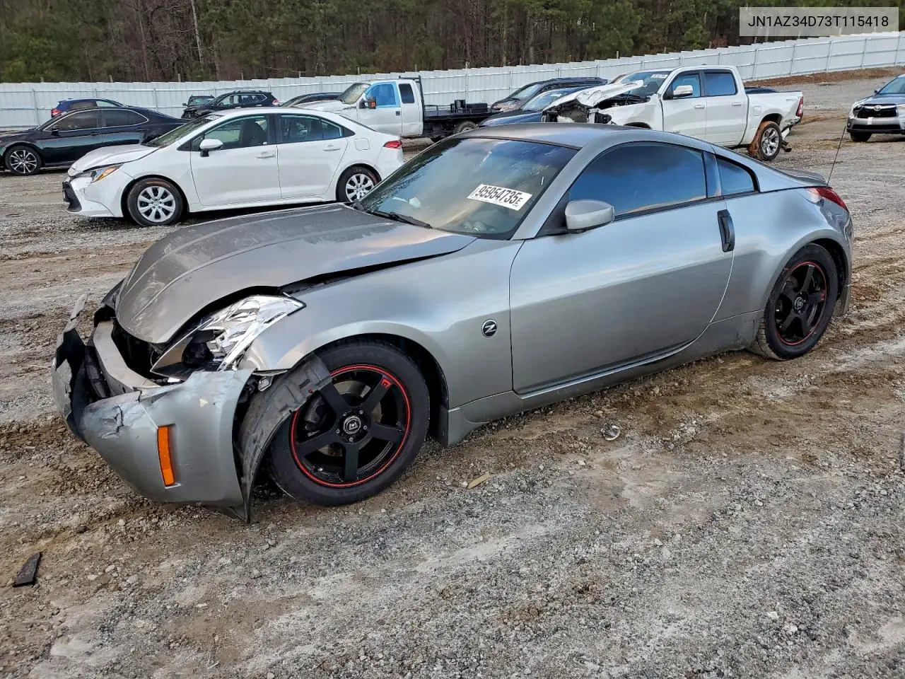 JN1AZ34D73T115418 2003 Nissan 350Z Coupe