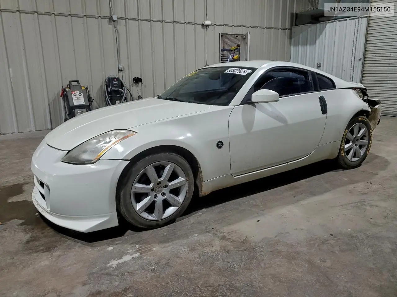 2004 Nissan 350Z Coupe VIN: JN1AZ34E94M155150 Lot: 98902665