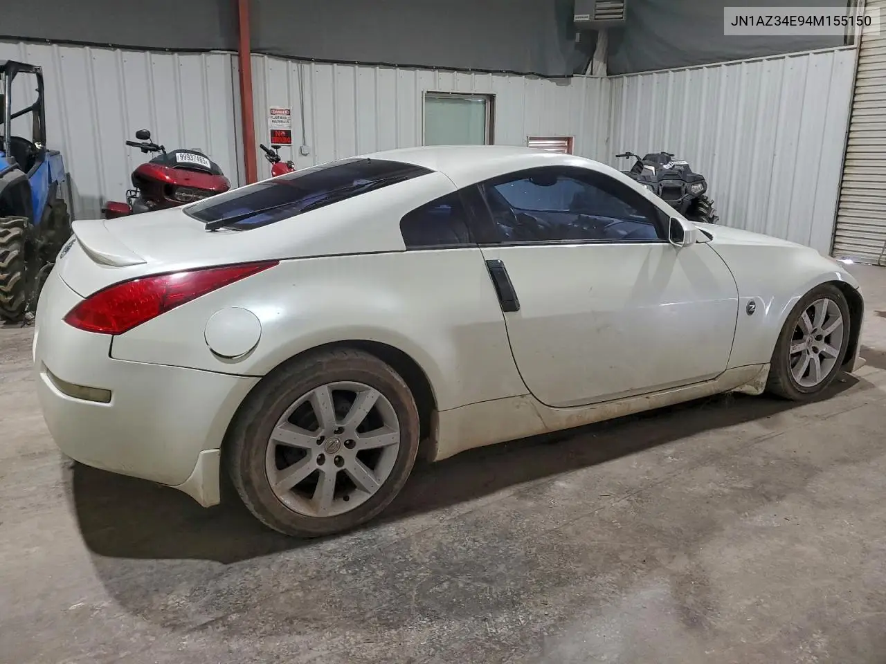 2004 Nissan 350Z Coupe VIN: JN1AZ34E94M155150 Lot: 98902665