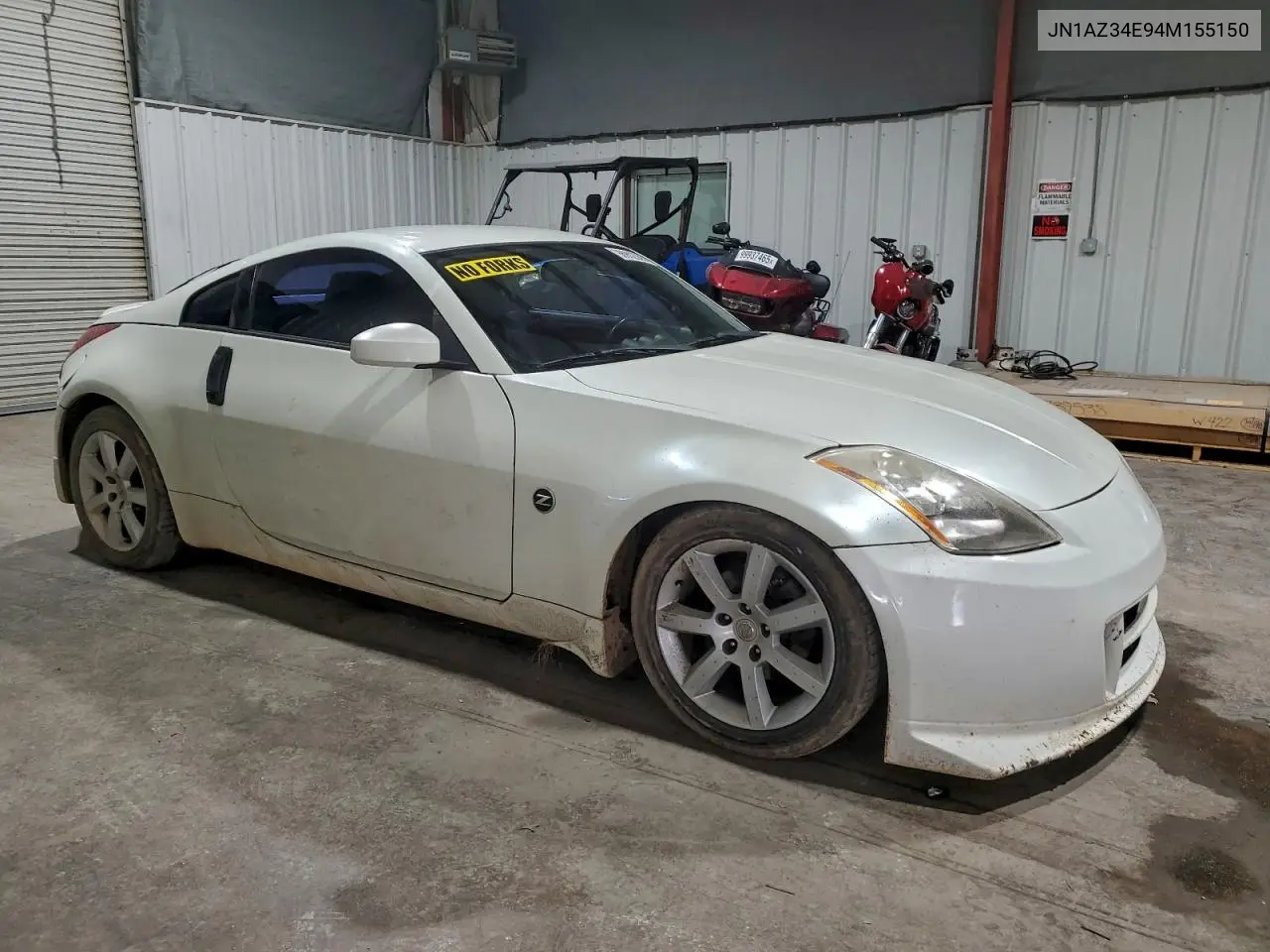 2004 Nissan 350Z Coupe VIN: JN1AZ34E94M155150 Lot: 98902665