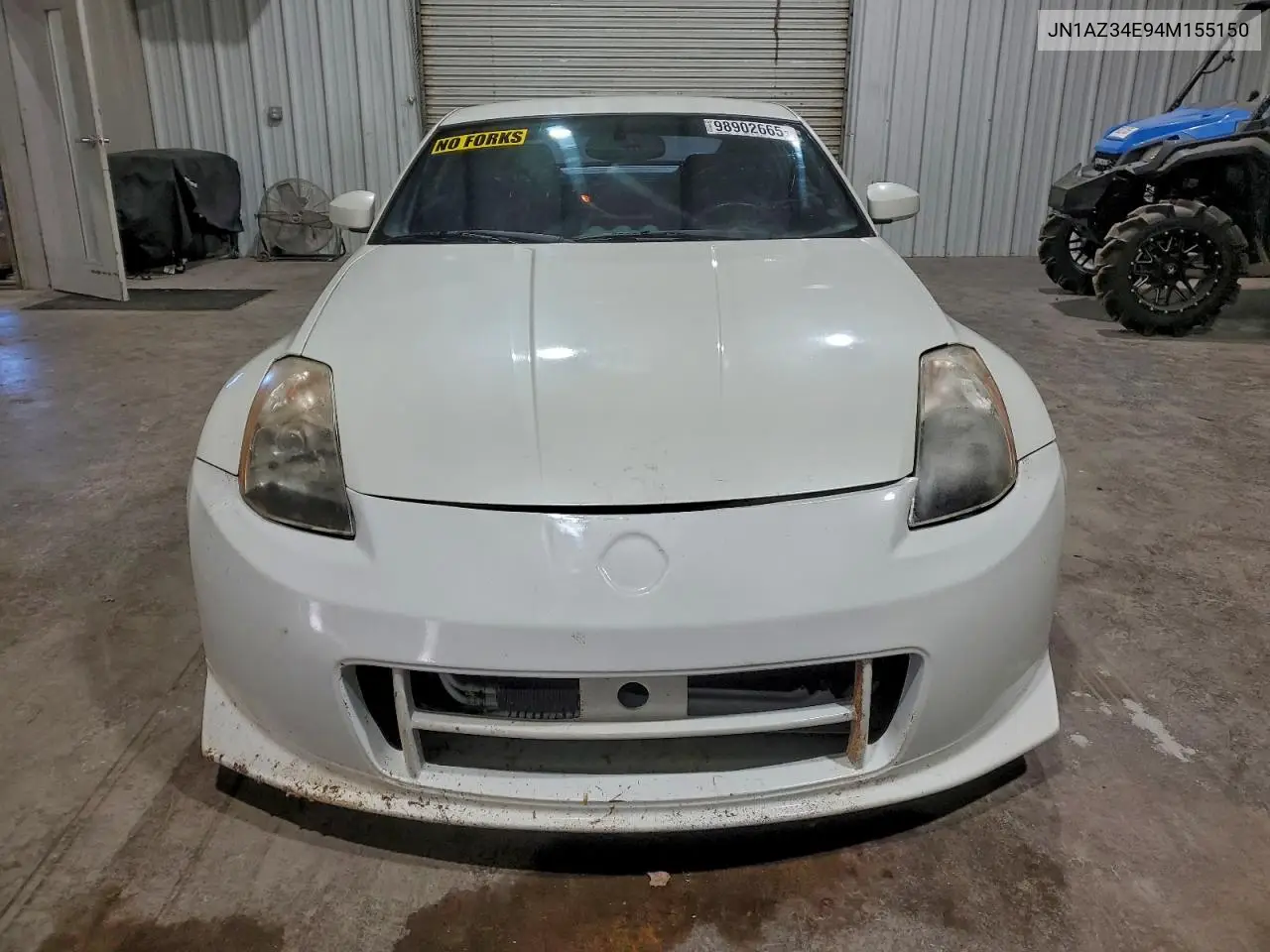 2004 Nissan 350Z Coupe VIN: JN1AZ34E94M155150 Lot: 98902665