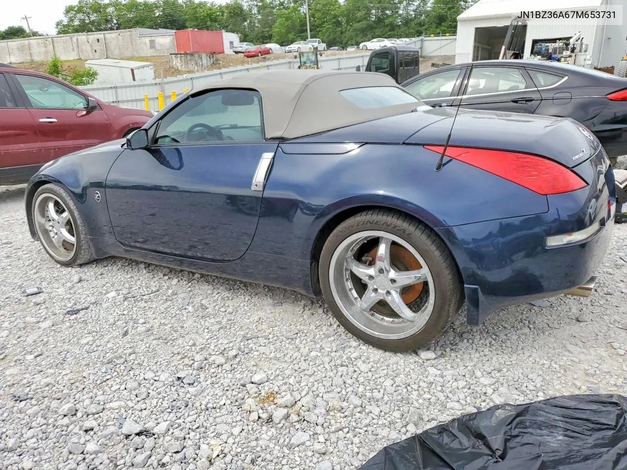 2007 Nissan 350Z Roadster VIN: JN1BZ36A67M653731 Lot: 55579966