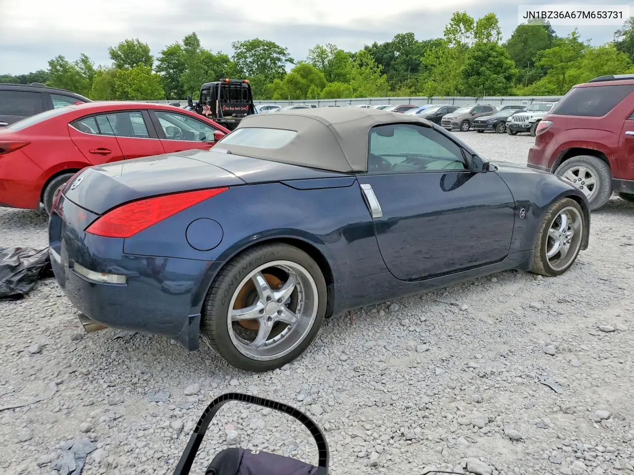 2007 Nissan 350Z Roadster VIN: JN1BZ36A67M653731 Lot: 55579966