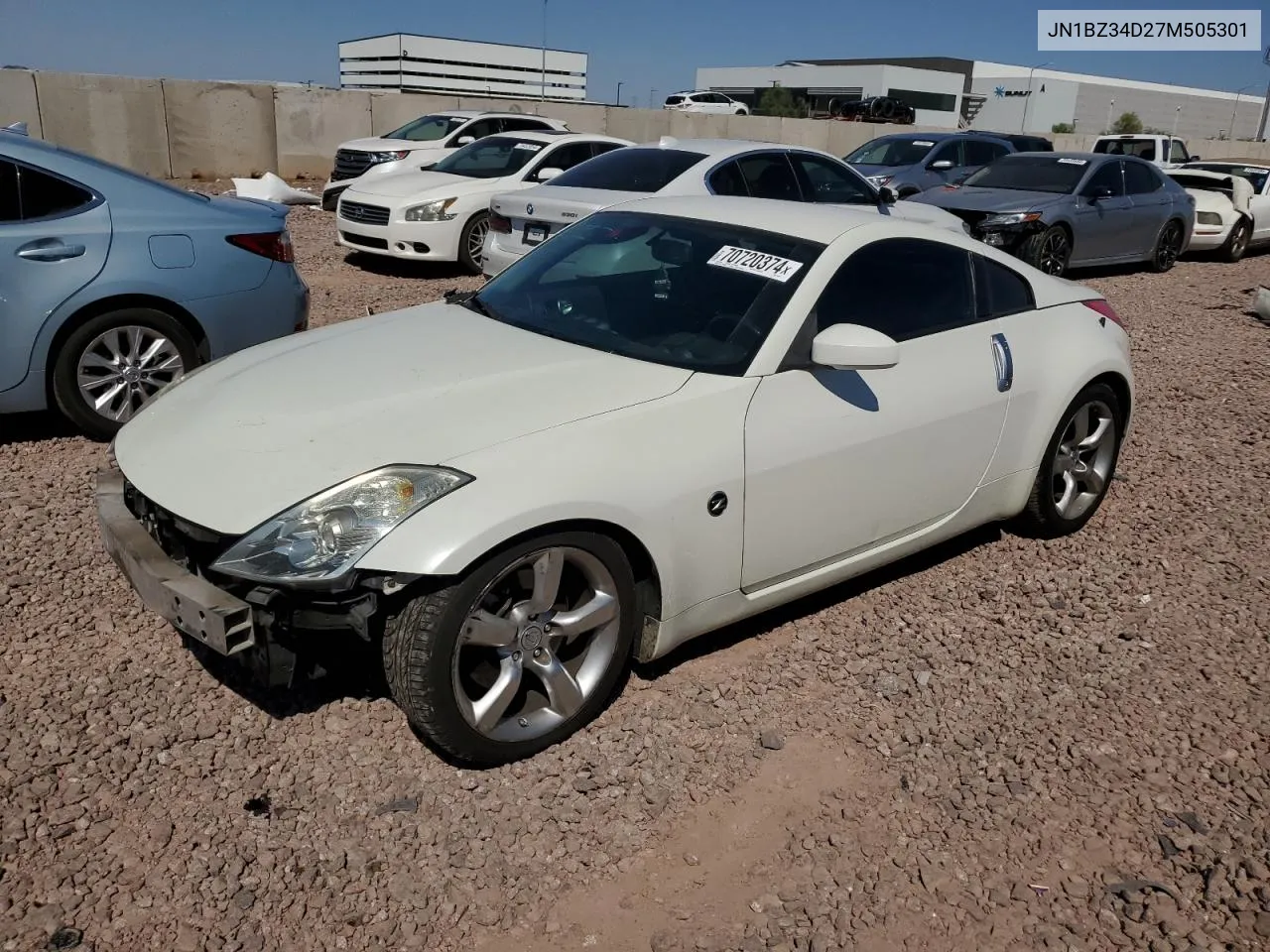 JN1BZ34D27M505301 2007 Nissan 350Z Coupe