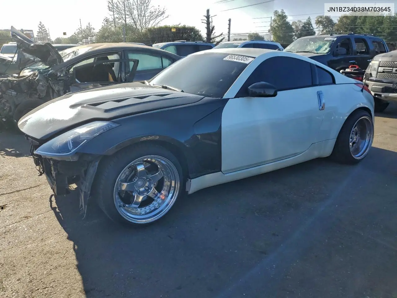 JN1BZ34D38M703645 2008 Nissan 350Z Coupe