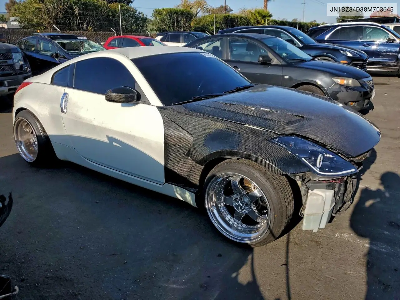 JN1BZ34D38M703645 2008 Nissan 350Z Coupe