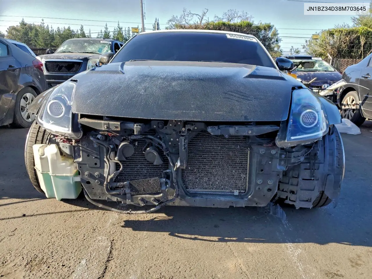 JN1BZ34D38M703645 2008 Nissan 350Z Coupe