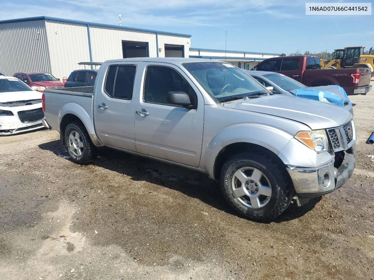 2006 Nissan Frontier Crew Cab Le VIN: 1N6AD07U66C441542 Lot: 69607754